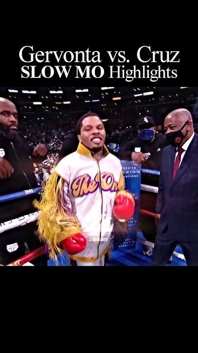 Gervonta Davis vs. Isaac Cruz .